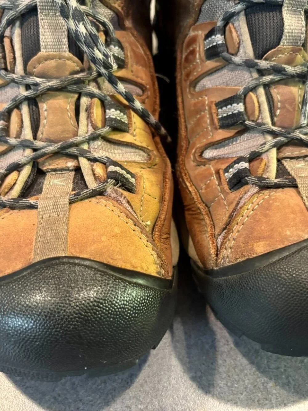 ~~Keen Targhee II Mid Waterproof Brown Leather Hiking Boots Men's Size 11
